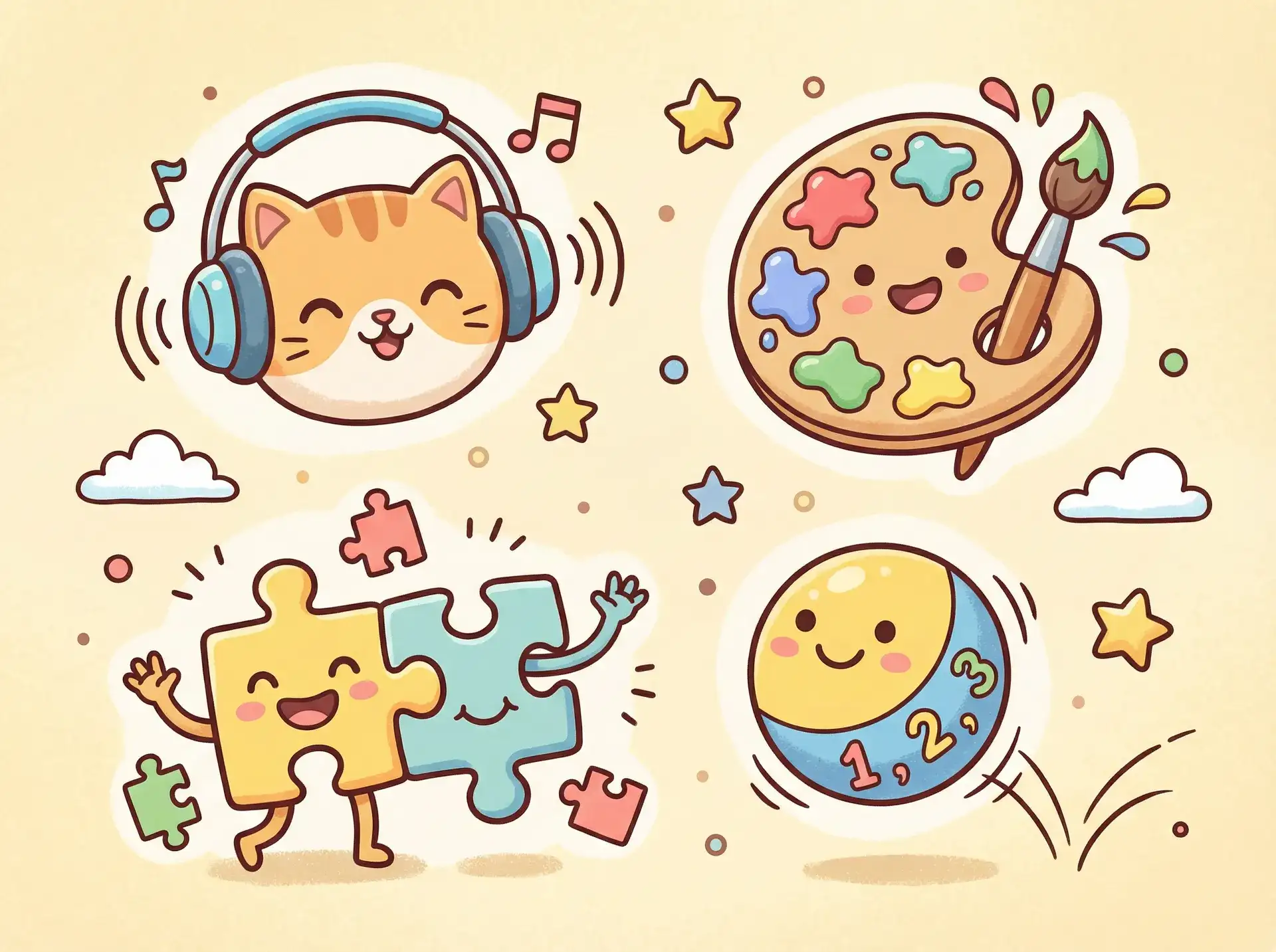 小朋友的手工作品 - 51动漫 益智创作