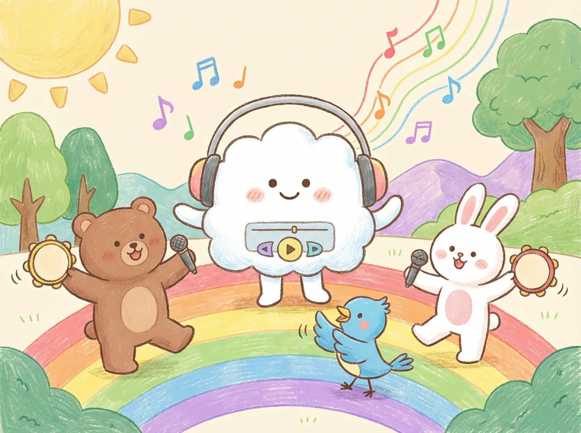 小朋友的音乐绘画 - 51动漫 艺术启蒙